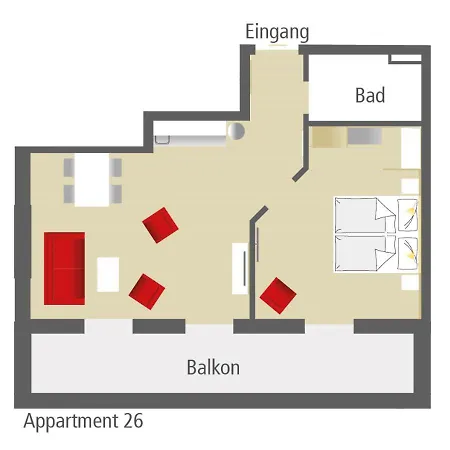Apartmán Hofmann's Apartements & Oberdachstetten