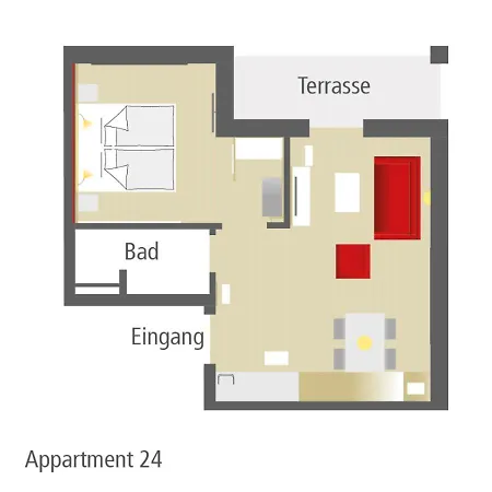 Apartmán Hofmann's Apartements & *